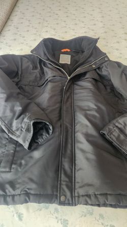 Men Weatherproof jacket in black color L