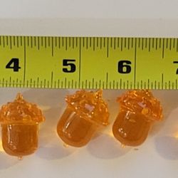 9 Ct Acrylic Acorn Shaped Gems