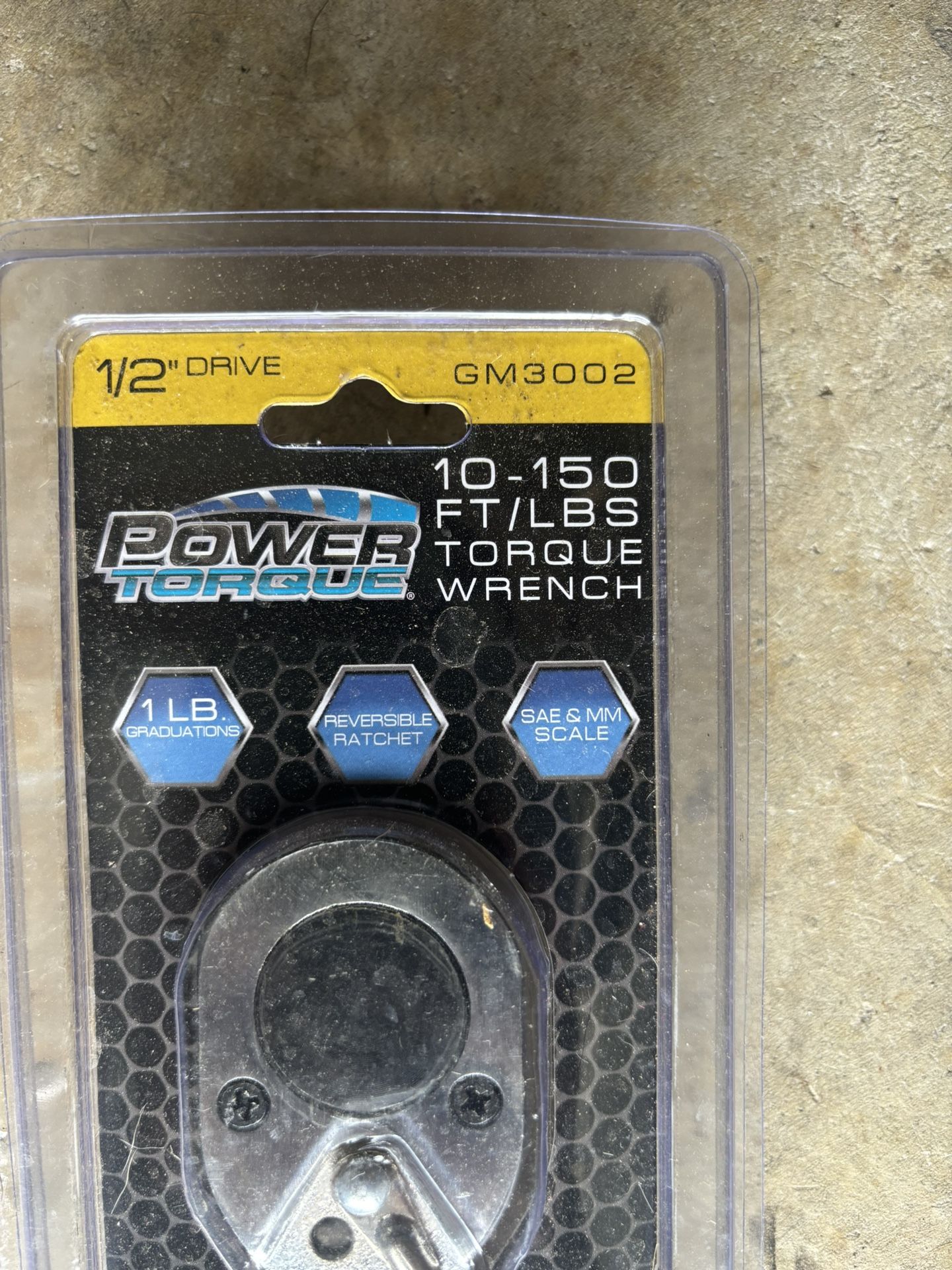Power Torque 1/2 Inch Drive Torque Wrench - GM3002