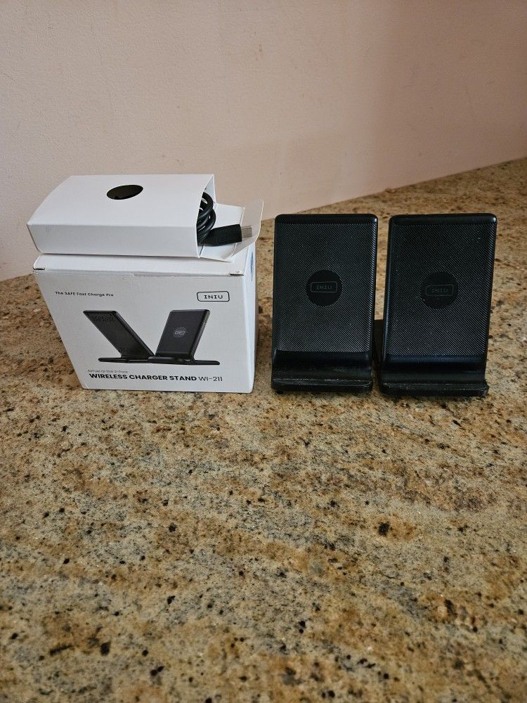 2 Pack Wireless Charger Stand