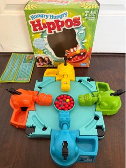 Toys-Hungry Hungry Hippos Refresh Board Game