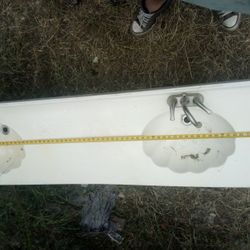 Double Shell Sink For Bathroom