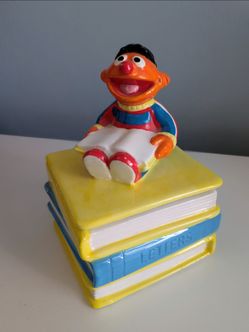80s vintage Ernie trinket box