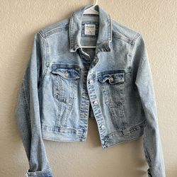 Cropped Jean Jacket