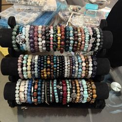 Semi Precious Stone Bracelets