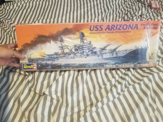 Revell USS Arizona Pacific Fleet Battleship Plactic Model Kit