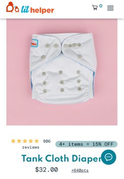 New reusable diapers