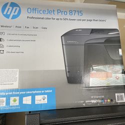 HP Officejet Pro 8715 Wireless Print Fax Scan Copy