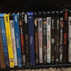 dvd, blu-ray or 4k lots