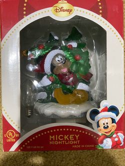 Mickey Mouse Christmas nightlight
