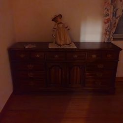 Nightstand Comes With A Nice Mirror Another Nightstand  Bed Frame And Headboards Come With It Box Spring And Mattress
