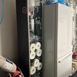 IKEA Bookcase With Glass Door 