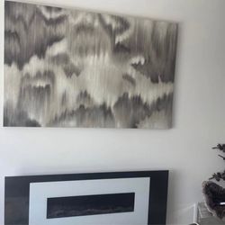 SPARKLING RORSCHACH ART DECOR 