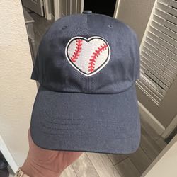 New Baseball Heart Hat
