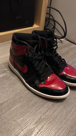 Air Jordan 1 Patent Bred Size 11