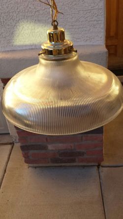 Glass pendant vintage lights