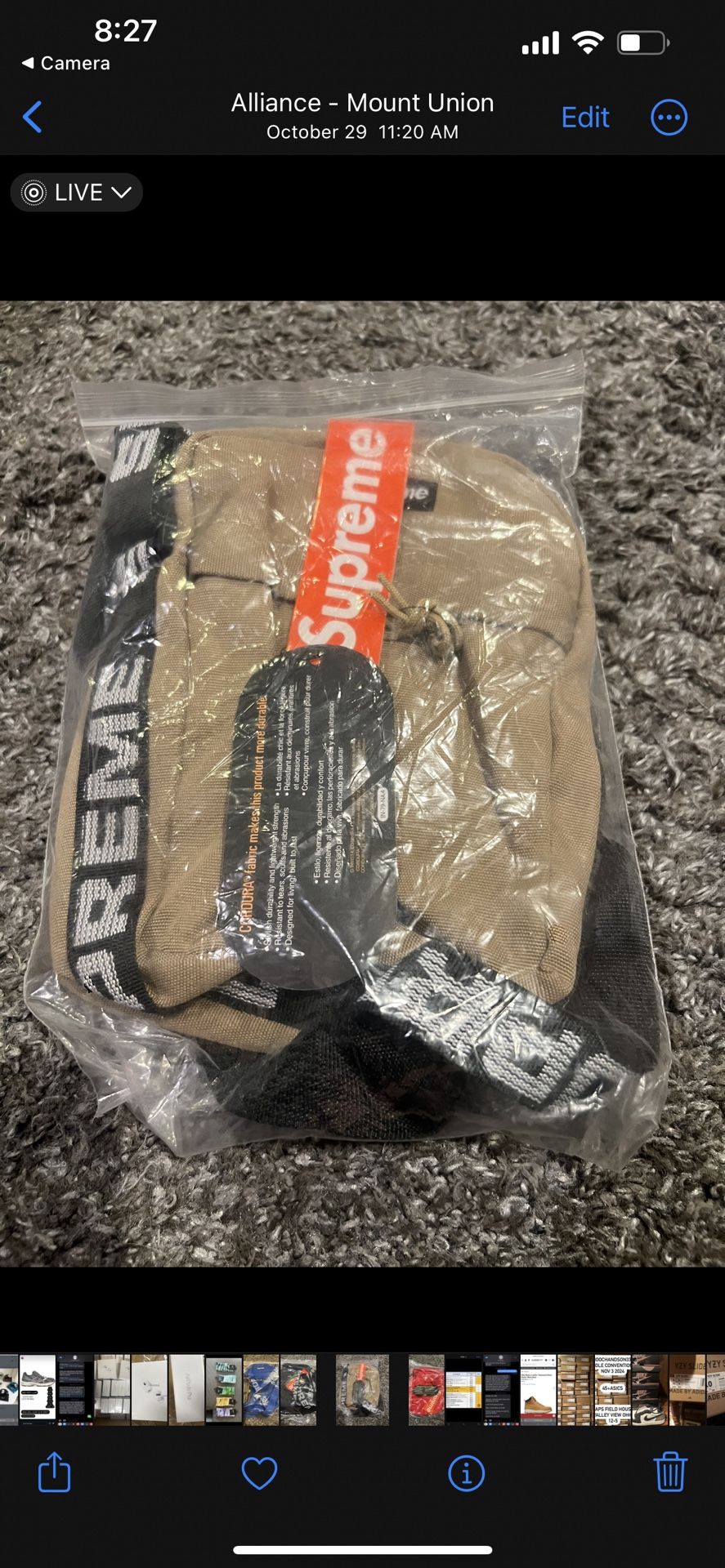 Supreme Brown Bag