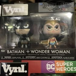 Batman and Wonder Woman Vynl