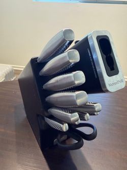 Ninja NeverDull Knife Set with Built-In Sharpener – Complete Kitchen Knife Block Set