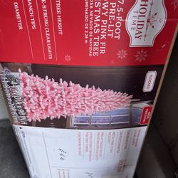 PINK CHRISTMAS TREE