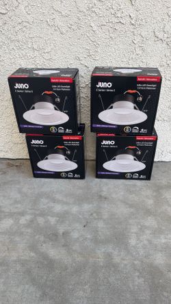 Juno E Series 5/6in LED Downlight – 4 Pack