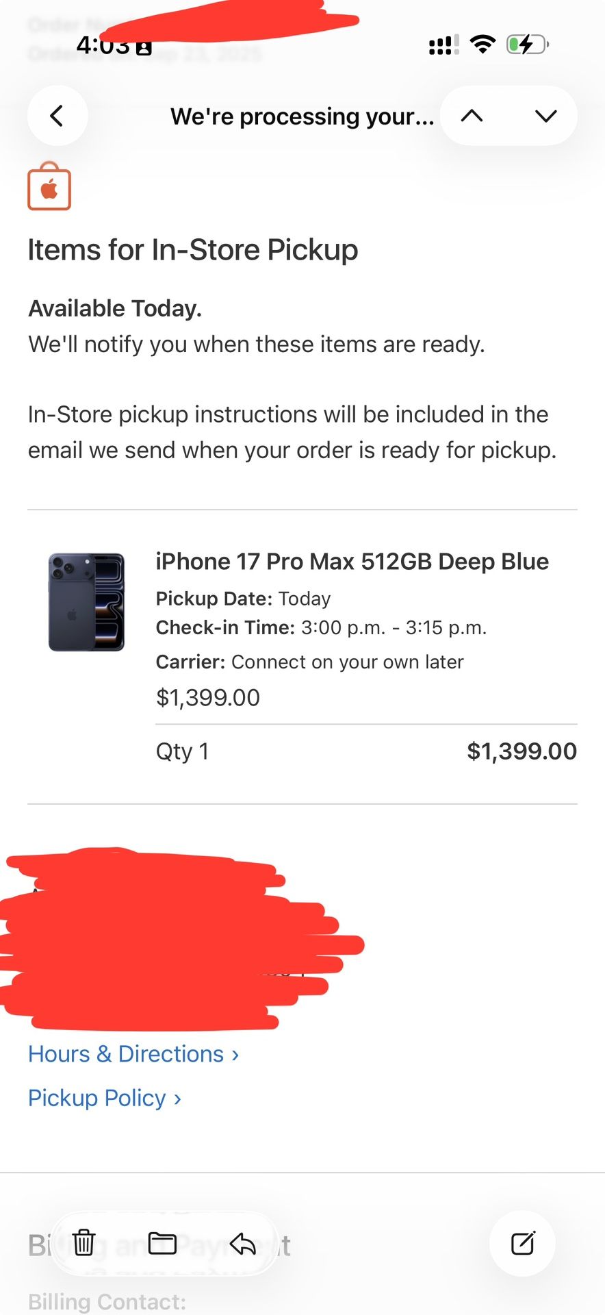 iPhone 17 Pro Max 512GB FULLY UNLOCKED