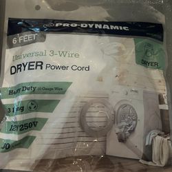 Washer Fill Hose & Dryer Power Cord