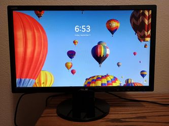 22" Asus LED computer monitor HDMI. Great colors.