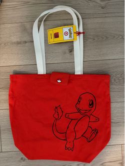 Pokemon x Target Reusable Tote Bag Red Charmander 30th Anniversary