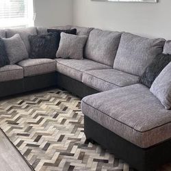 New Light Grey Couch🍀Seccional Nuevo A Estrenar// Brand New Sectional//