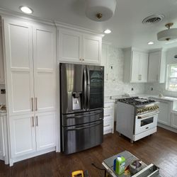 Kitchen Cabinets, Closet Shelving  $140