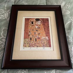 Gustav Klimt The Kiss Art Print