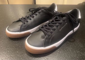 New Balance CT210 Men’s Lace-Up Low Top Leather Sneaker Black/White Gum CT210PBL