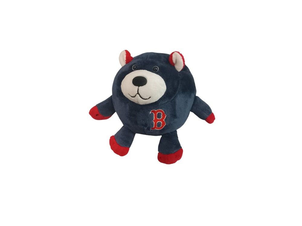 LUBIES BOSTON REDSOX Sitting AROUND STUFF PLUSH stuffed animal ANIMAL 2009 6in