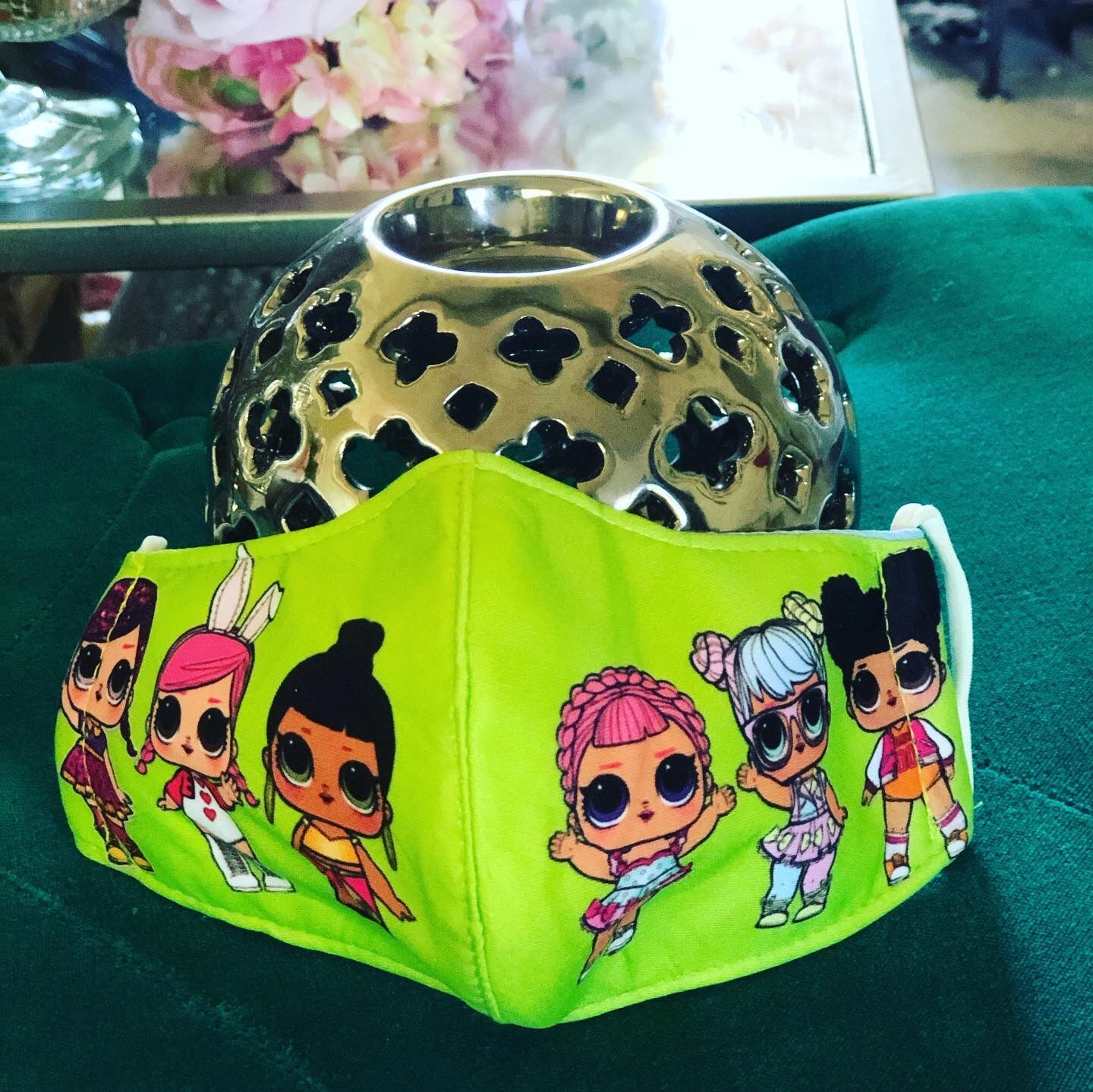 LOL DOLLS mask for youth in different colors