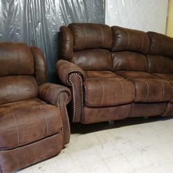 SOFA SET 2PCS IN GOOD CONDITION 