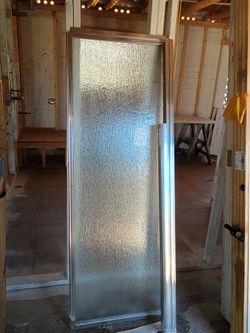 48 inch sliding shower door