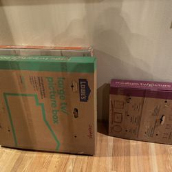 Tv and Art Moving Boxes