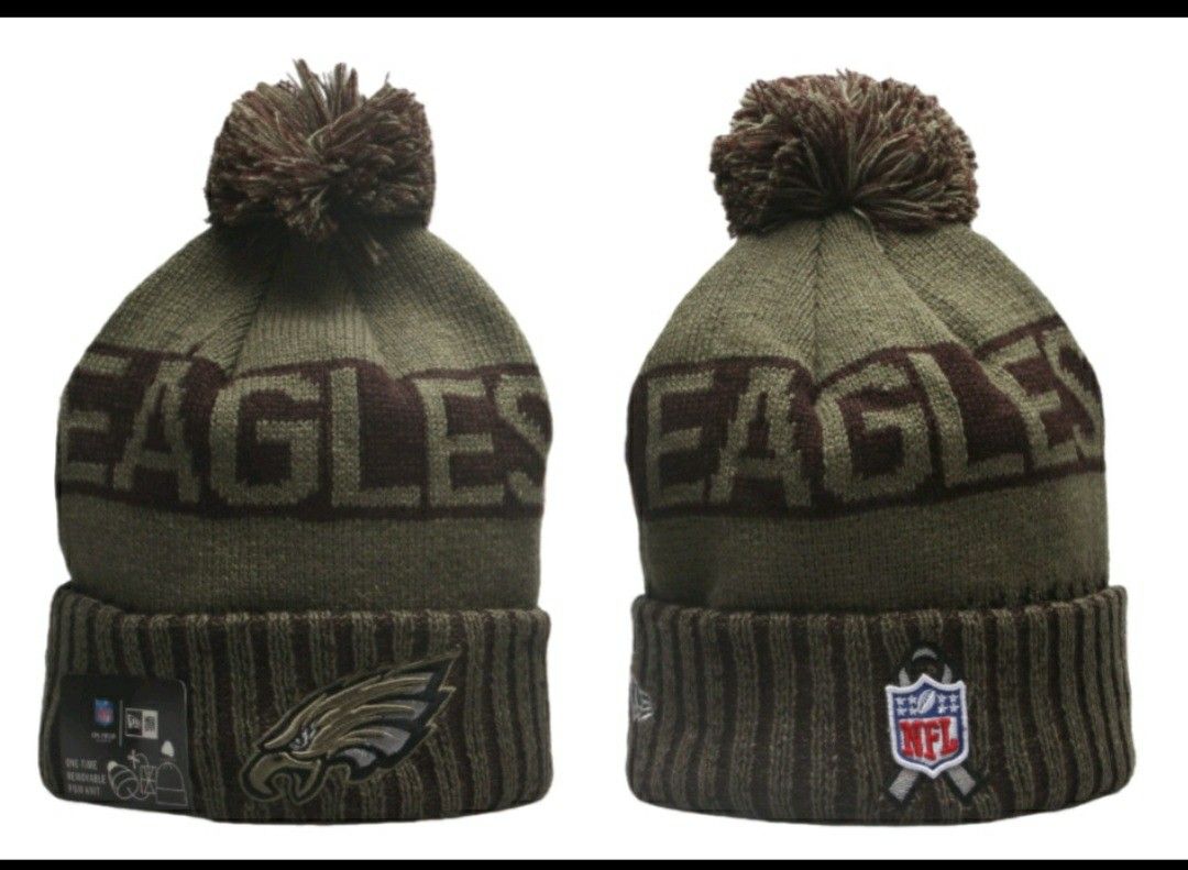 New! Eagles 2025 Salute to Service Beanie 

