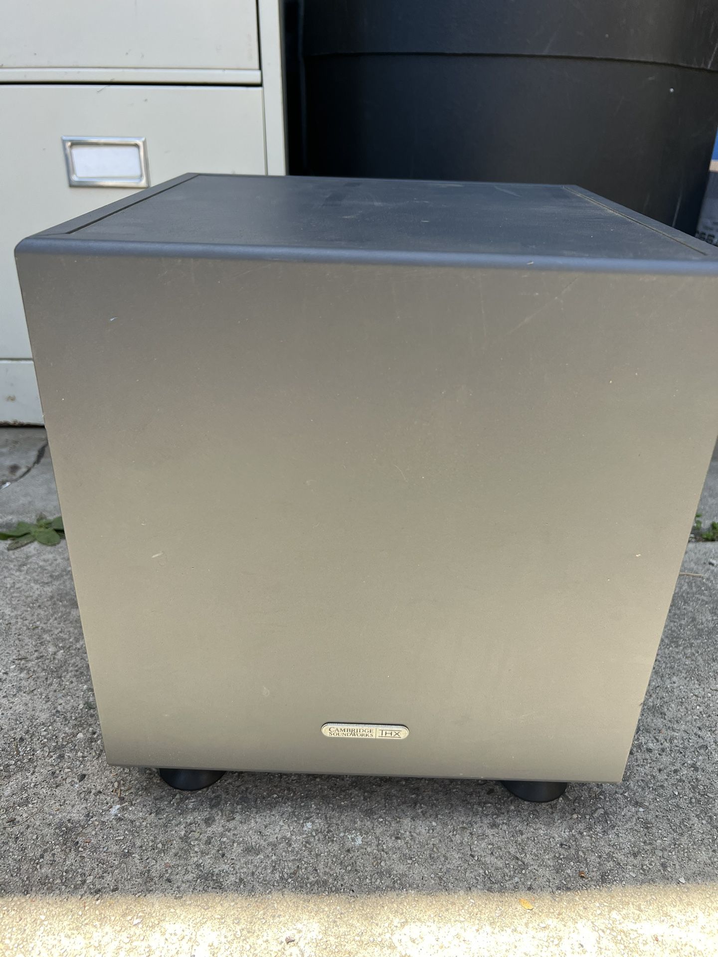 CAMBRIDGE SOUNDWORKS Megaworks THX 250D Subwoofer Powerful 150 Watts (RMS)