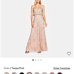 Adrianna Papel Dress Medium Prom Formal Party 