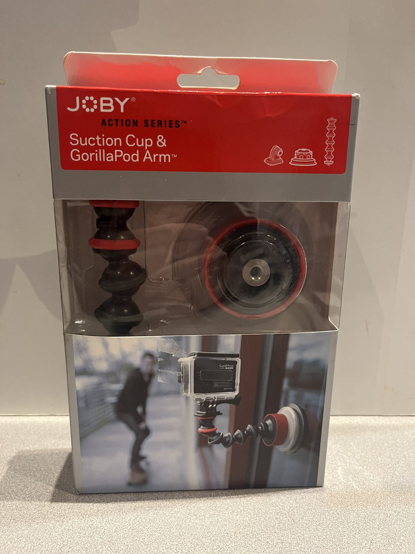 JOBY Action Series Suction cup & Gorilla Arm for GoPro/Action video cameras Excellent condition complete