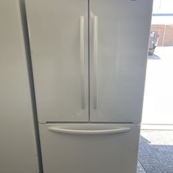 Whirlpool White French Door Refrigerator 25 Cubic