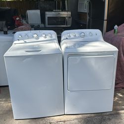 Ge Top Load Washer & Dryer Set 