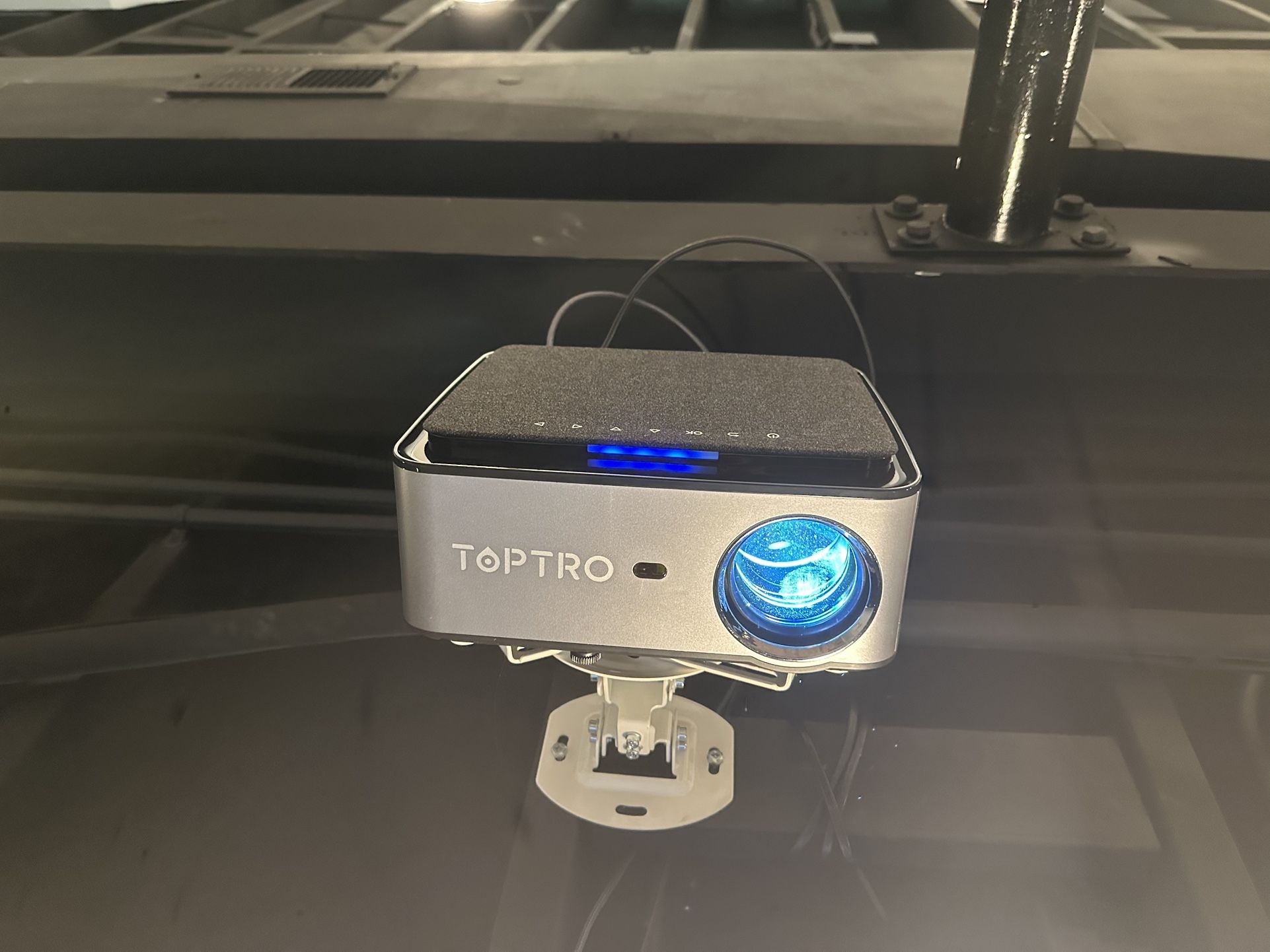 Projector With 82” Screen