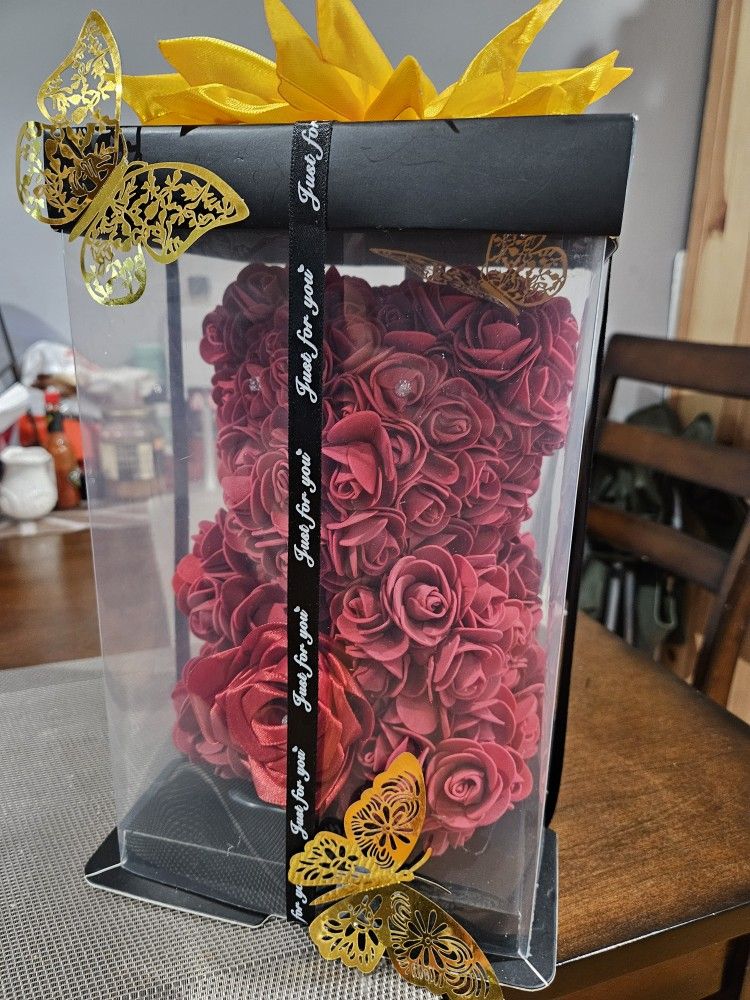 Rose Bear With Sunflower