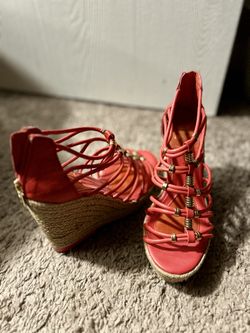 Isola - Red Wedge  Size 7.5