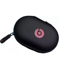 Black Hard Case for Beats - Headphone Case - Powerbeats 3/2/1, BeatsX, UrBeats, Tour, iBeats. Earbuds Case