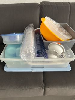 Mixed Plastic Kitchen Container and Bowl Lot
