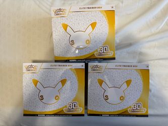 Pokemon 30th Celebration Elite Trainer Box ETB